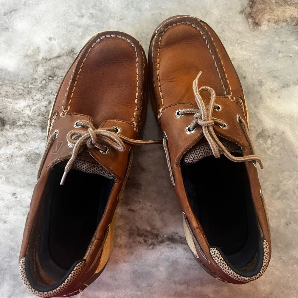 Sperry Topsider, Brown, Men’s Size 8 - Picture 1 of 9